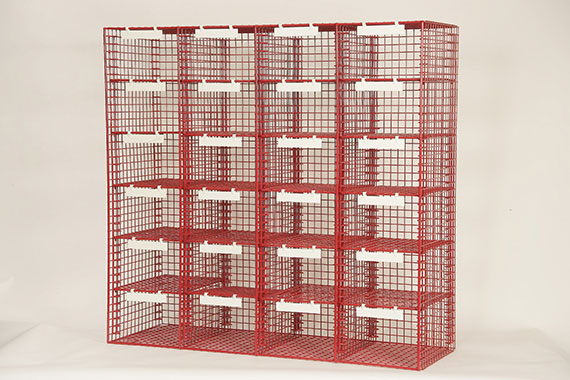 R Style - 4 Column Mailsorting unit with 24 Sorting Compartments