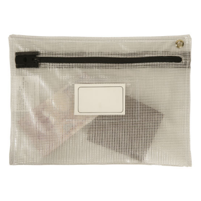 Security Bags - Flat Bag - Long Edge Zip - See Through