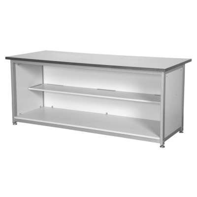 Silver Open Cupboard