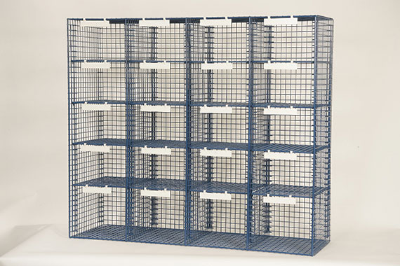 R Style - 4 Column Mailsorting unit with 20 Sorting Compartments